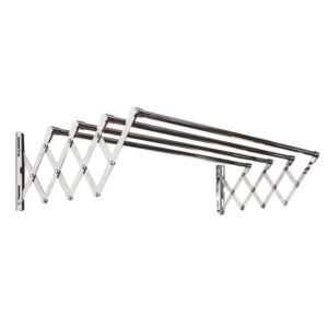 Giàn Phơi Xếp Tường Inox 04