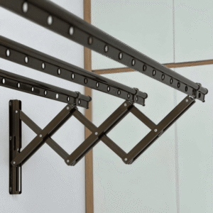 Giàn Phơi Xếp Tường Nhôm 01