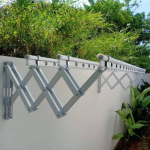 Giàn Phơi Xếp Tường Nhôm 02