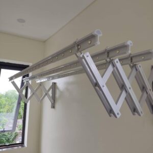 Giàn Phơi Xếp Tường Nhôm 03