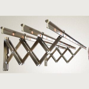 Giàn Phơi Xếp Tường Nhôm 04