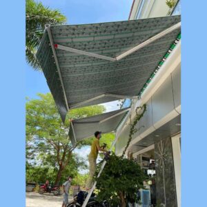 Mái Hiên Xếp Che Nắng Mưa 02